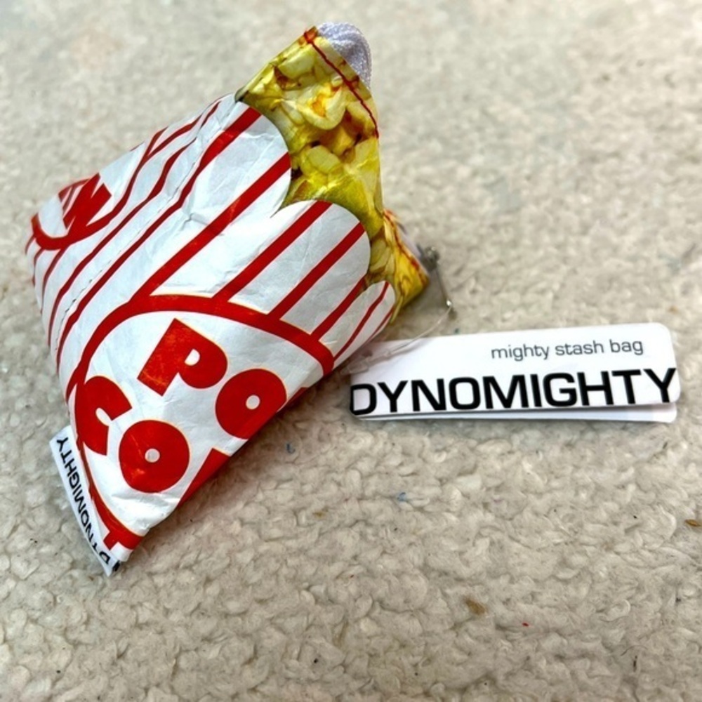 Dynomighty Popcorn Mighty Stash Pouch Bag Tyvek Water/Tear Resistant